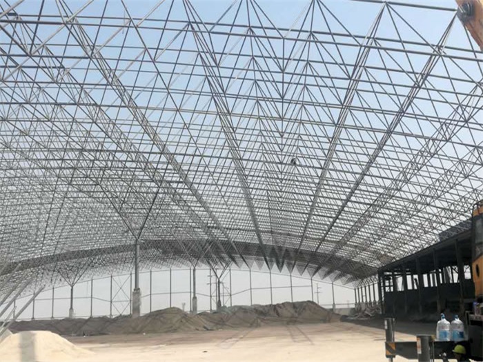 厦门钢厂料仓网架工程